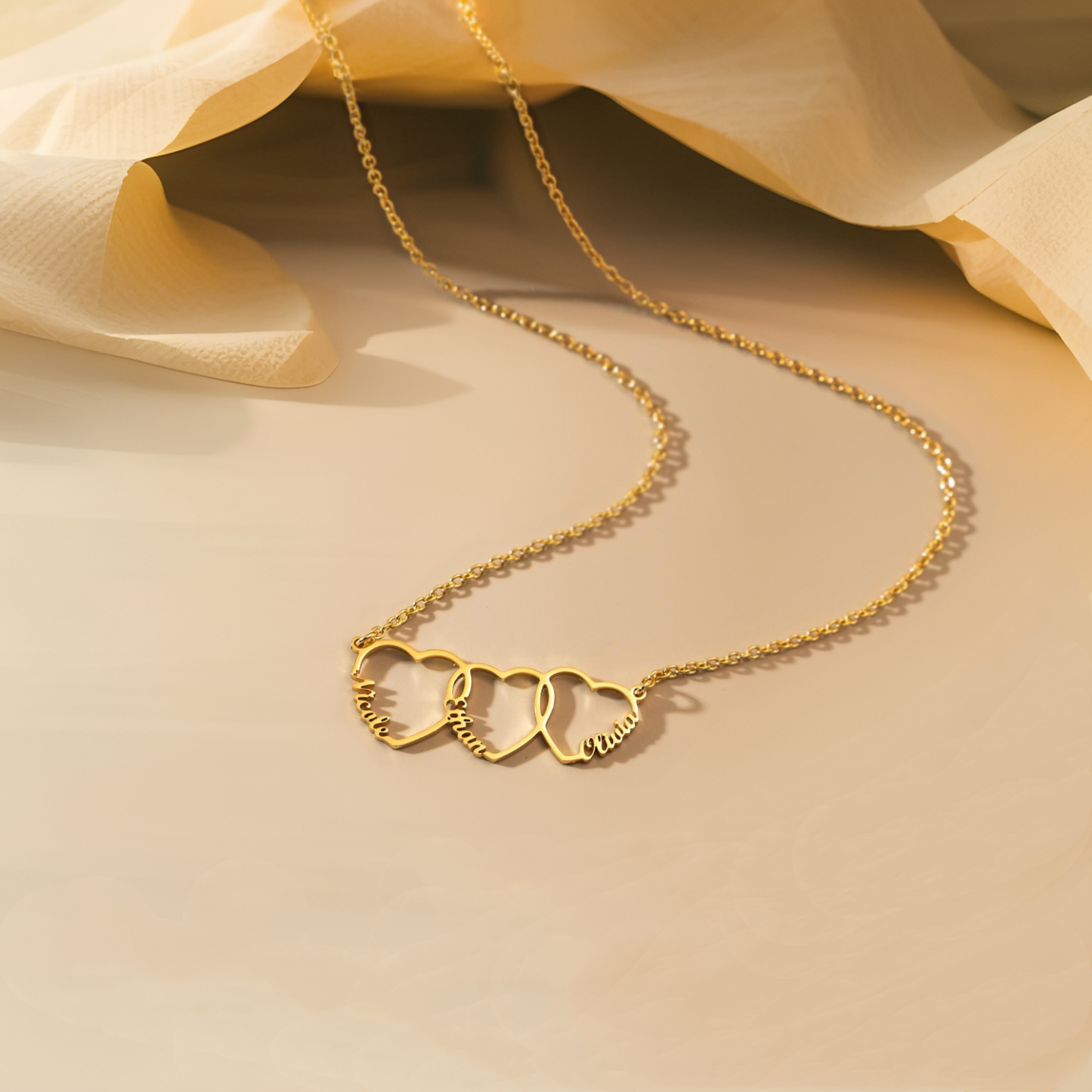 Personalized Heart Name Necklace