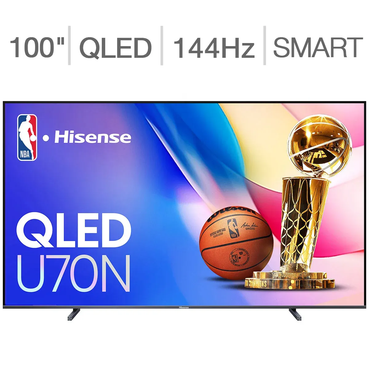 Hisethtnse 100" Class - U7 Series - 4K UHD QLED LCD TV