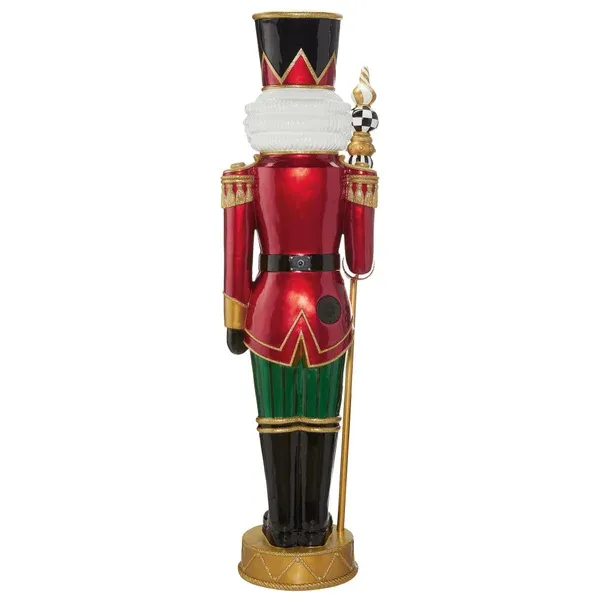 6' Nutcracker with LED Lights & Music