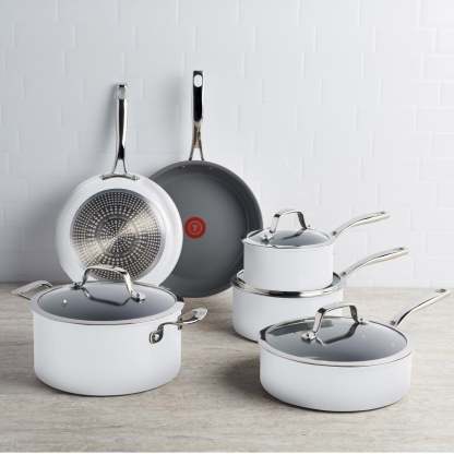 T-fthtal Excellence Ceramic Non-Stick Cookware Set, 10-piece