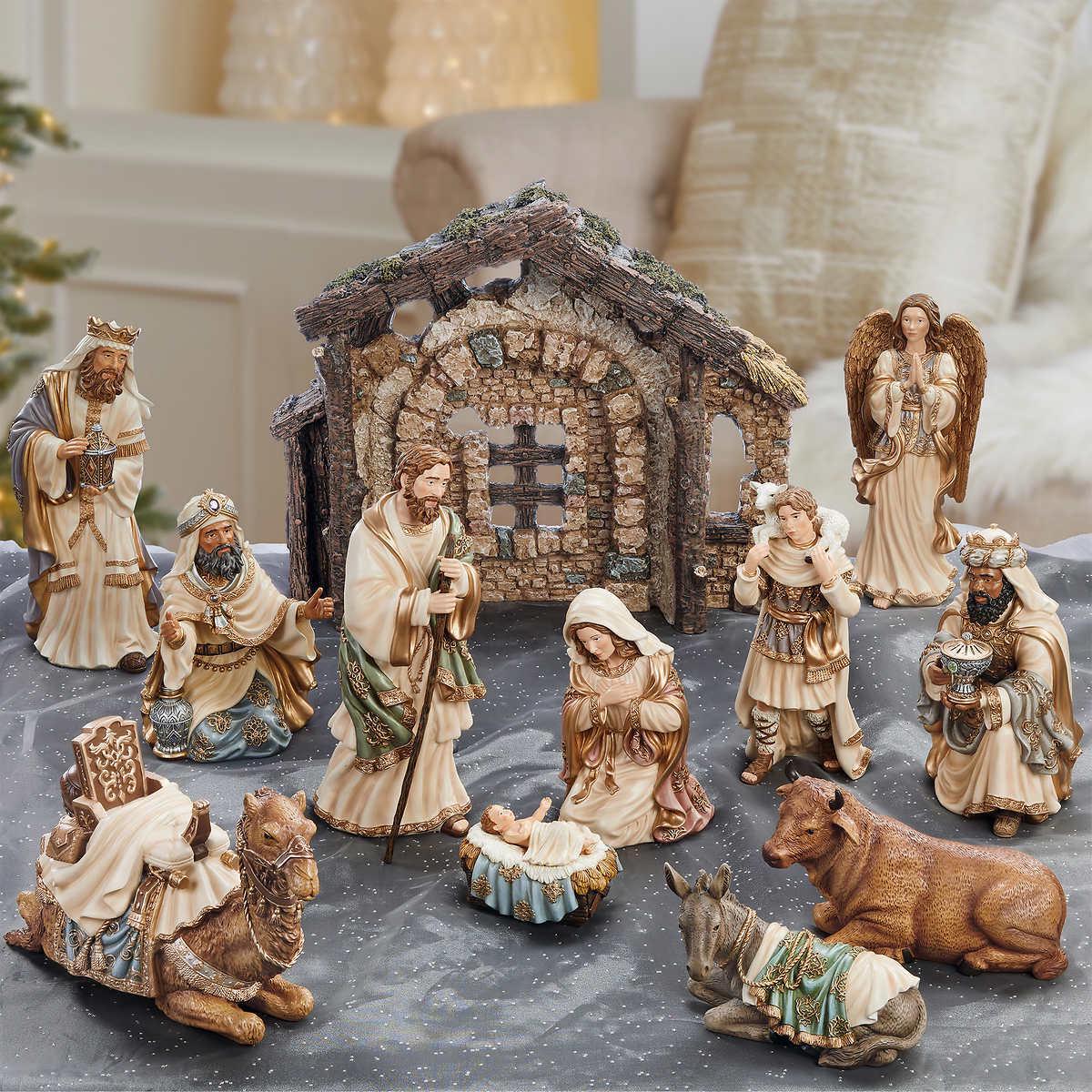 Kirklthtand Signature Nativity Set, 13-piece