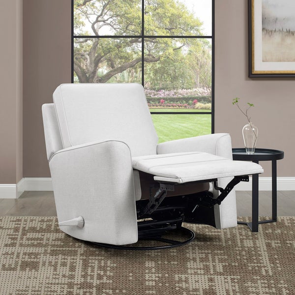 True Innovations Paxley Fabric Swivel Glider Recliner
