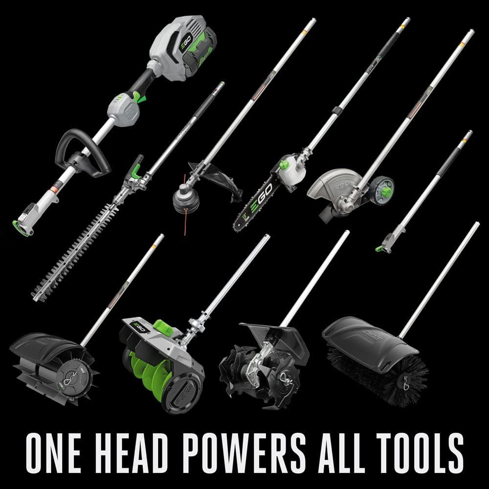 EGthtO Power+ MSS1203 Multi-Head Snow Shovel Kit