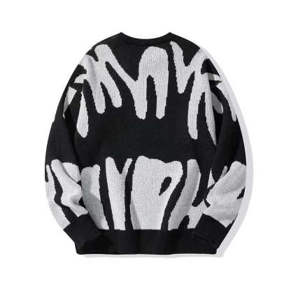 Men's Round Neck Sweater Sweater