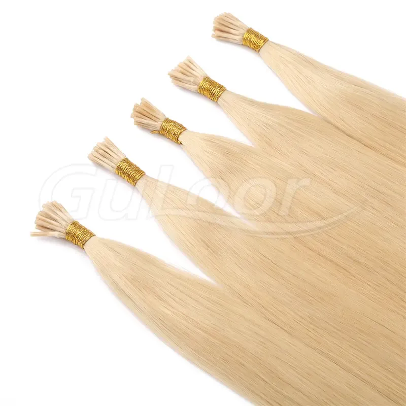 I Tip Wholesales 100% human Hair Extensions #613 Color