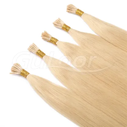 I Tip Wholesales 100% human Hair Extensions #613 Color