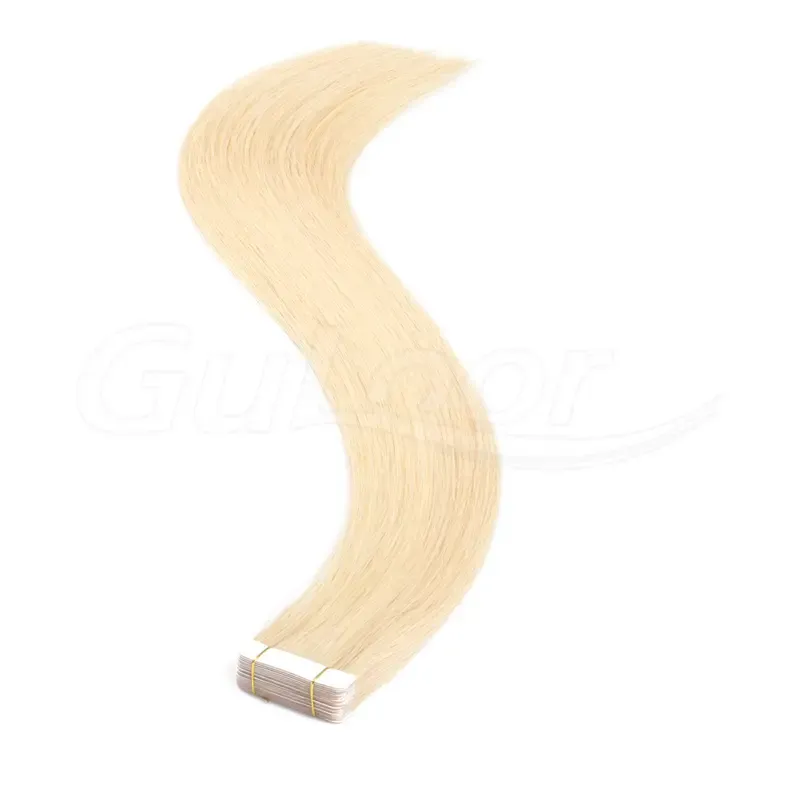 Tape In Hair Extensions Wholesales 100% human Hair Extensions #613 Color