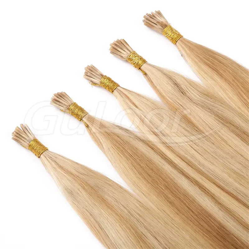 I Tip Wholesales 100% human Hair Extensions #P27/613 Color
