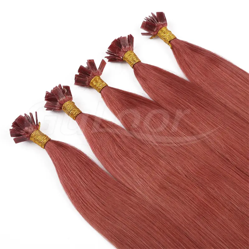Flat Hair Wholesales 100% human Hair Extensions #35 Color