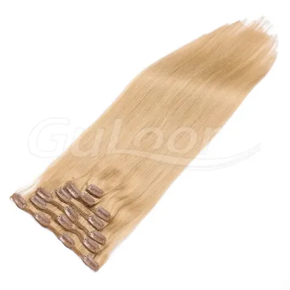 Clips Hair Wholesales 100% human Hair Extensions #16 Color