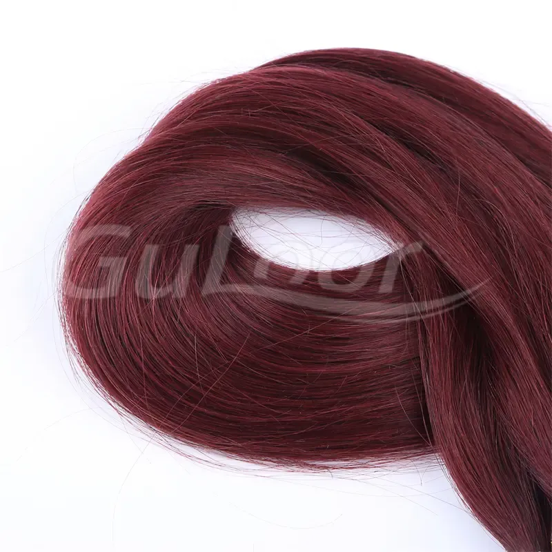 U Tip Hair Wholesales 100% human Hair Extensions #99J Color