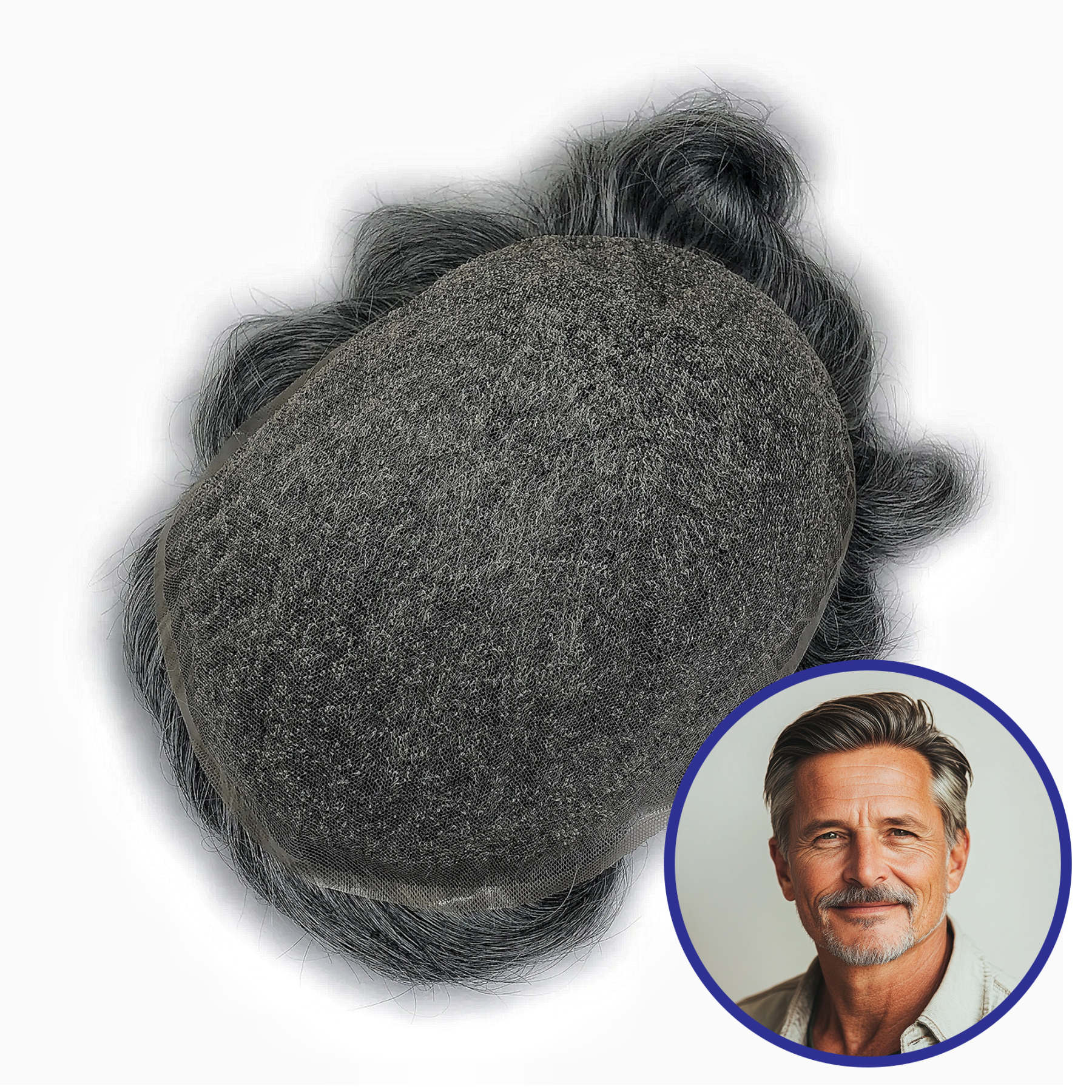 Wholesale Men Toupee #170 | Swiss Lace Hair Systems   | Guloor Hair