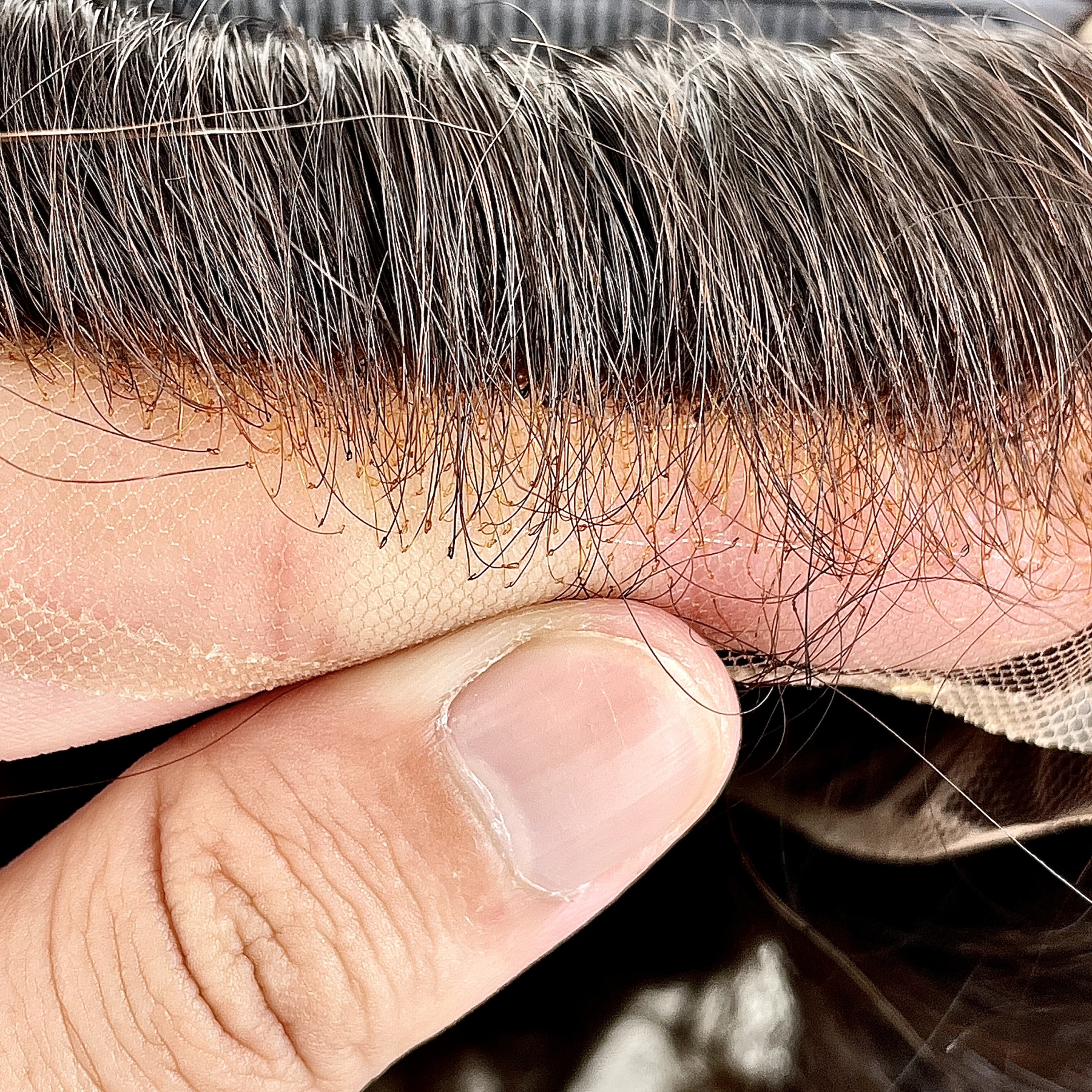 French Lace with Thin Skin Hairpieces | Q7 | Guloor Hair