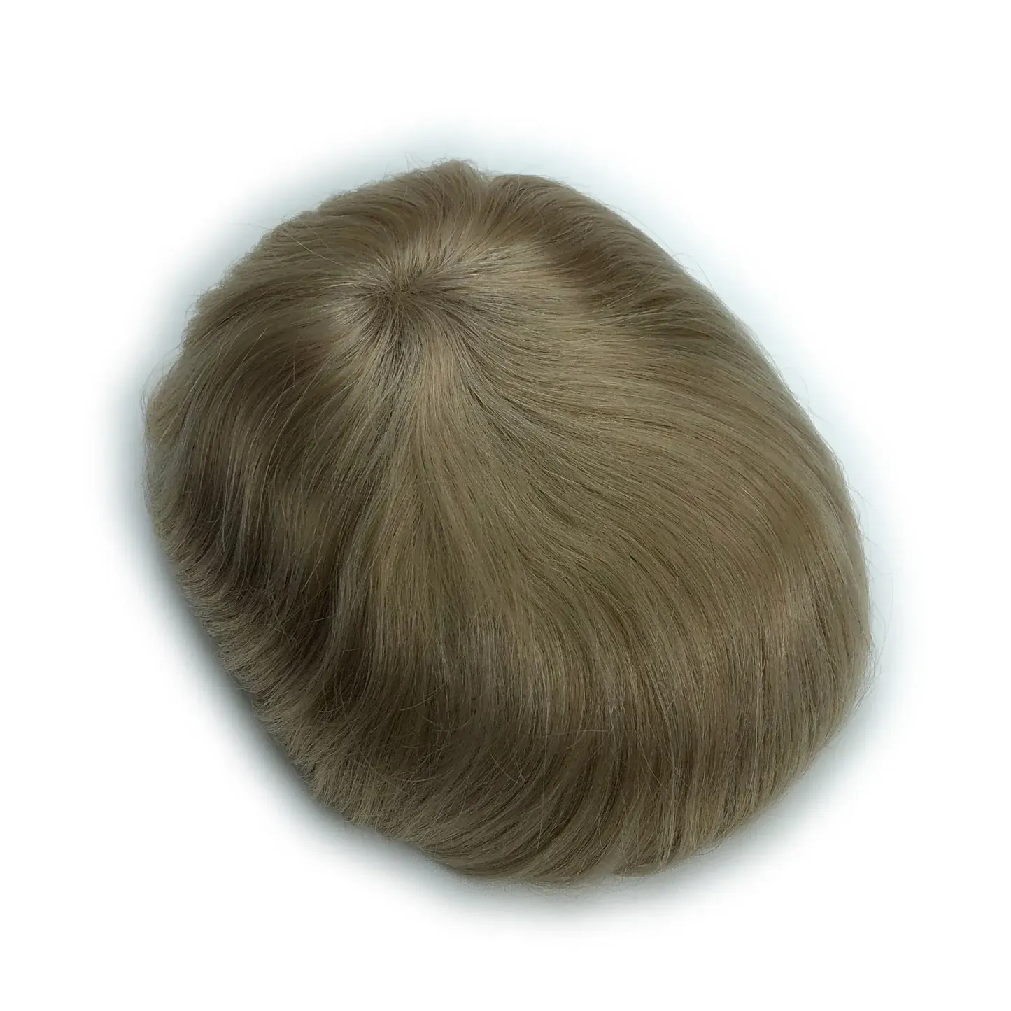 SKIN-Custom Order Human Hair Skin V-loop #22 Men toupee