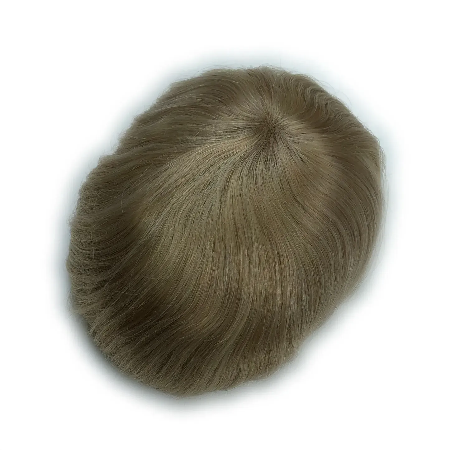 SKIN-Custom Order Human Hair Skin V-loop #22 Men toupee