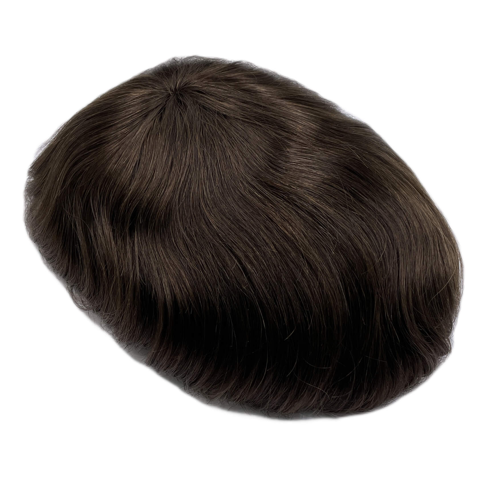 SKIN-Custom Order Human Hair Skin V-loop #3 Men toupee