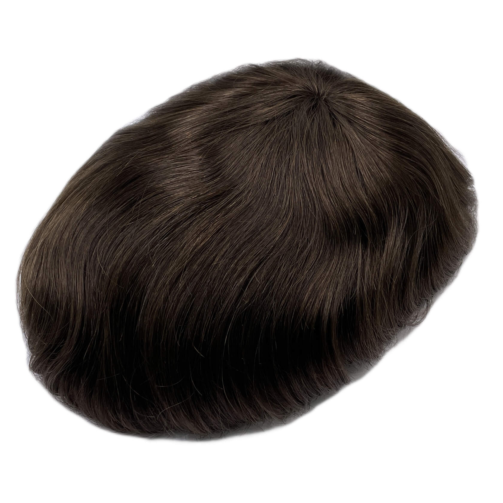 SKIN-Custom Order Human Hair Skin V-loop #3 Men toupee