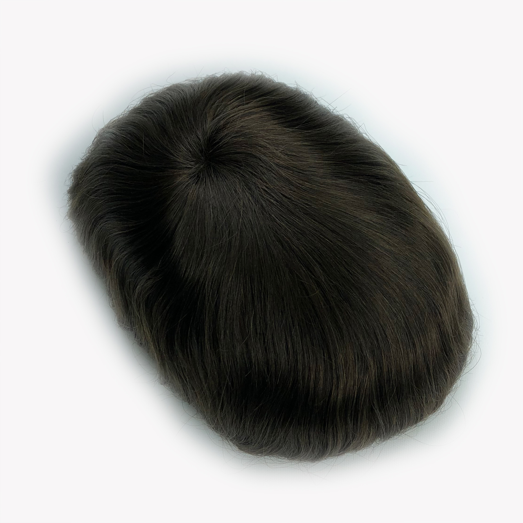 SKIN-Custom Order Human Hair Skin V-loop #4 Men toupee