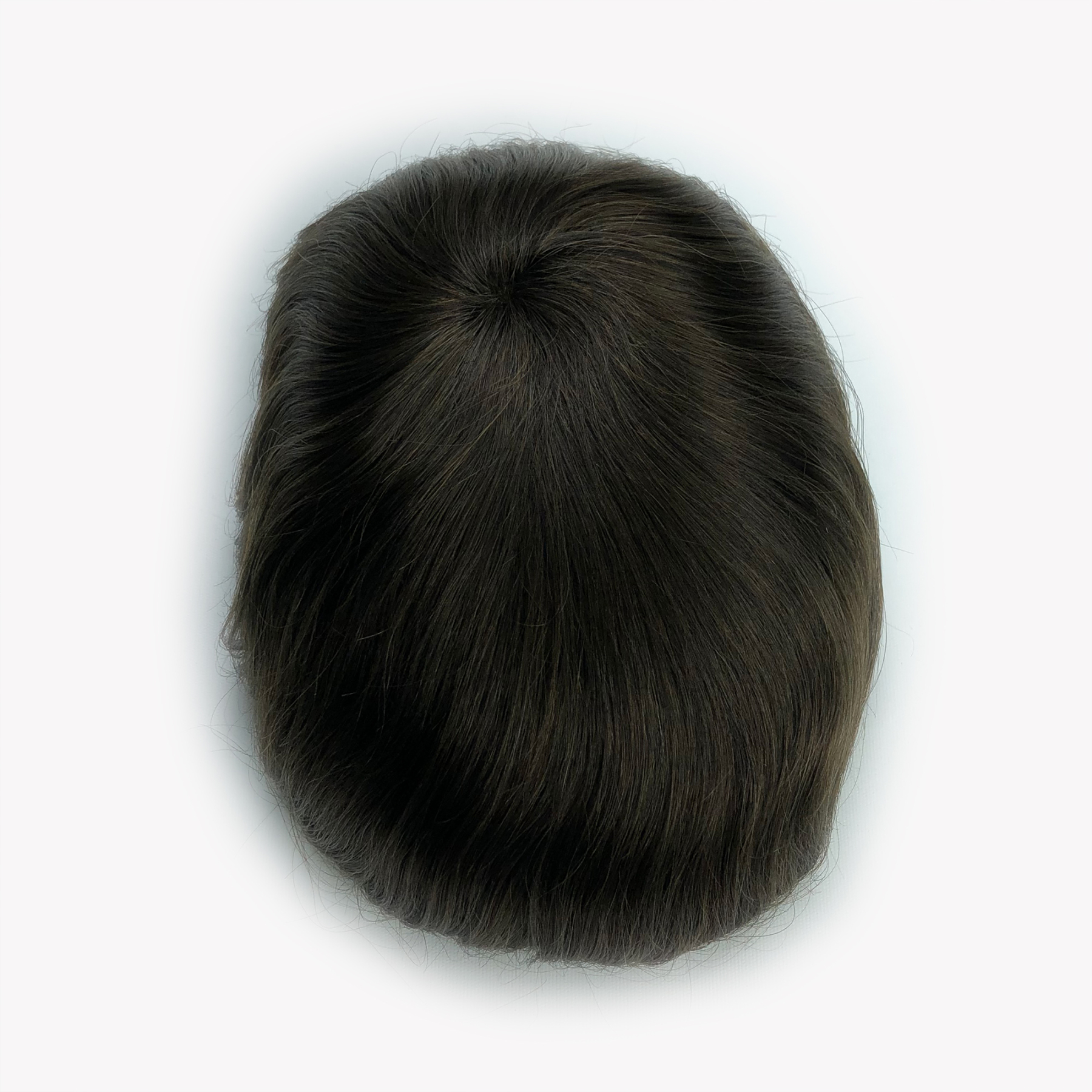 SKIN-Custom Order Human Hair Skin V-loop #4 Men toupee