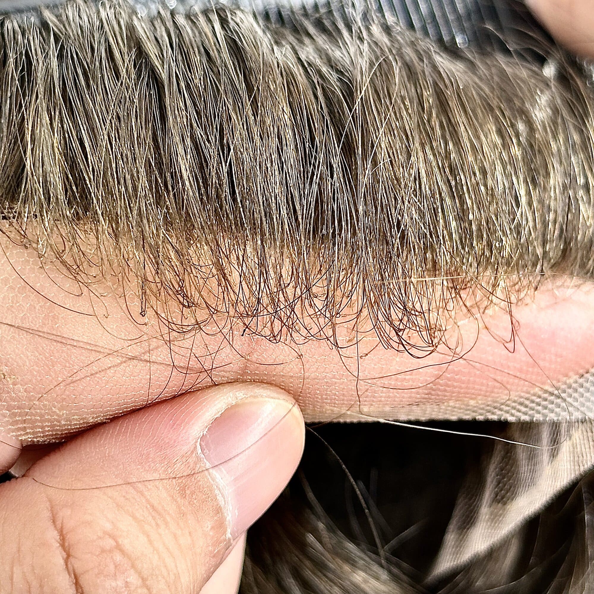 Wholesale Men Toupee In Stock #5 | French Lace Hair System  | Guloor Hair