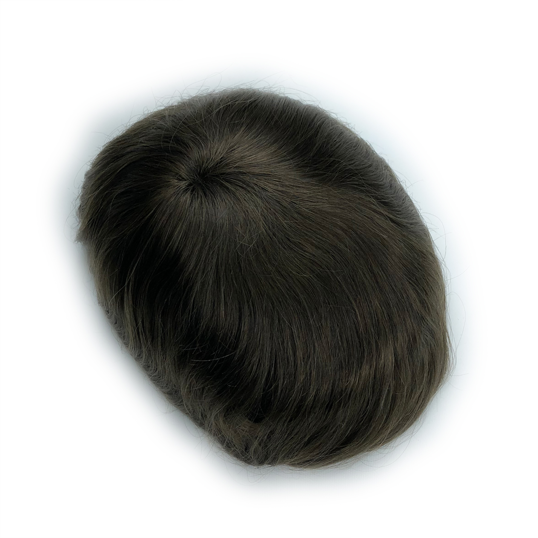 SKIN-Custom Order Human Hair Skin V-loop #5 Men toupee