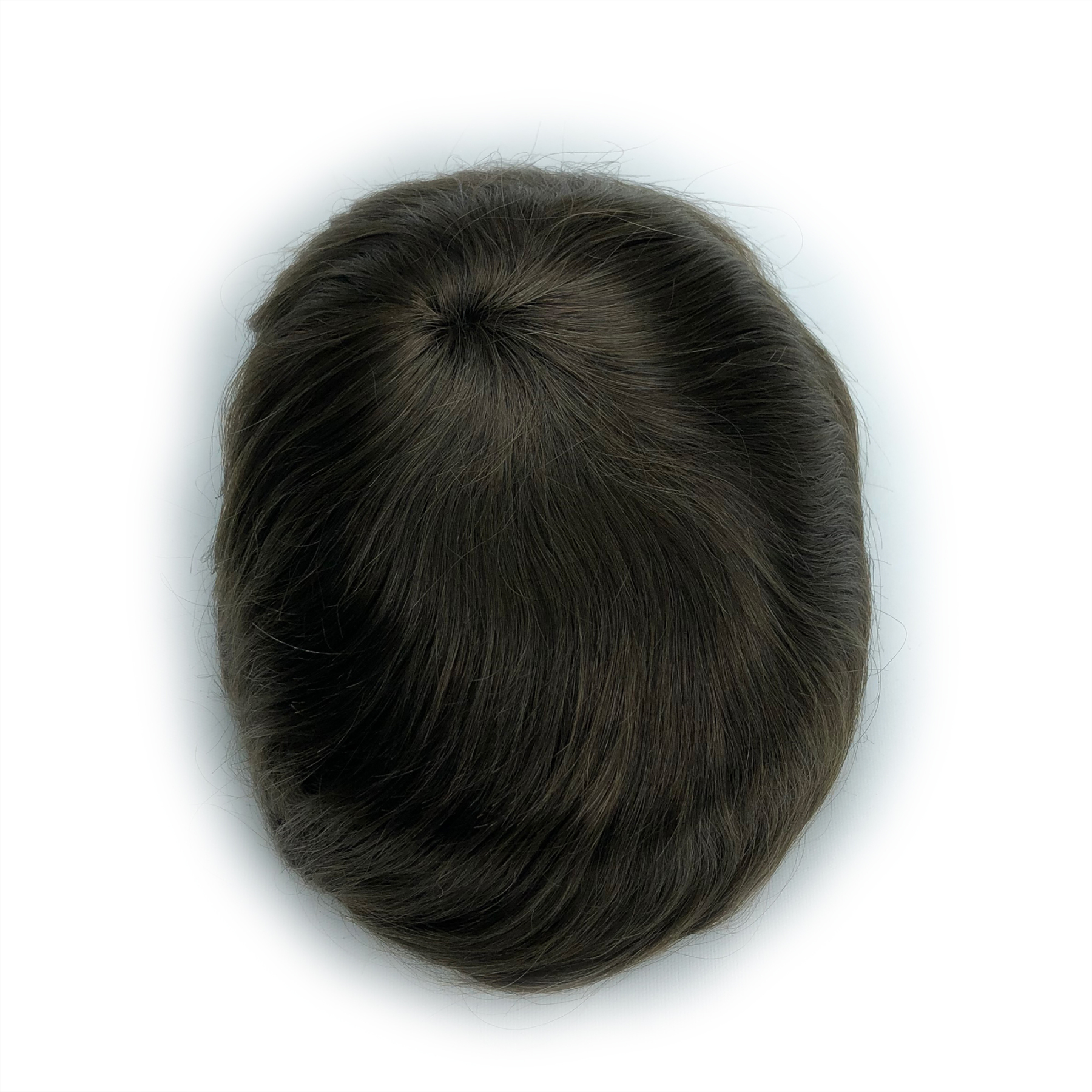 SKIN-Custom Order Human Hair Skin V-loop #5 Men toupee