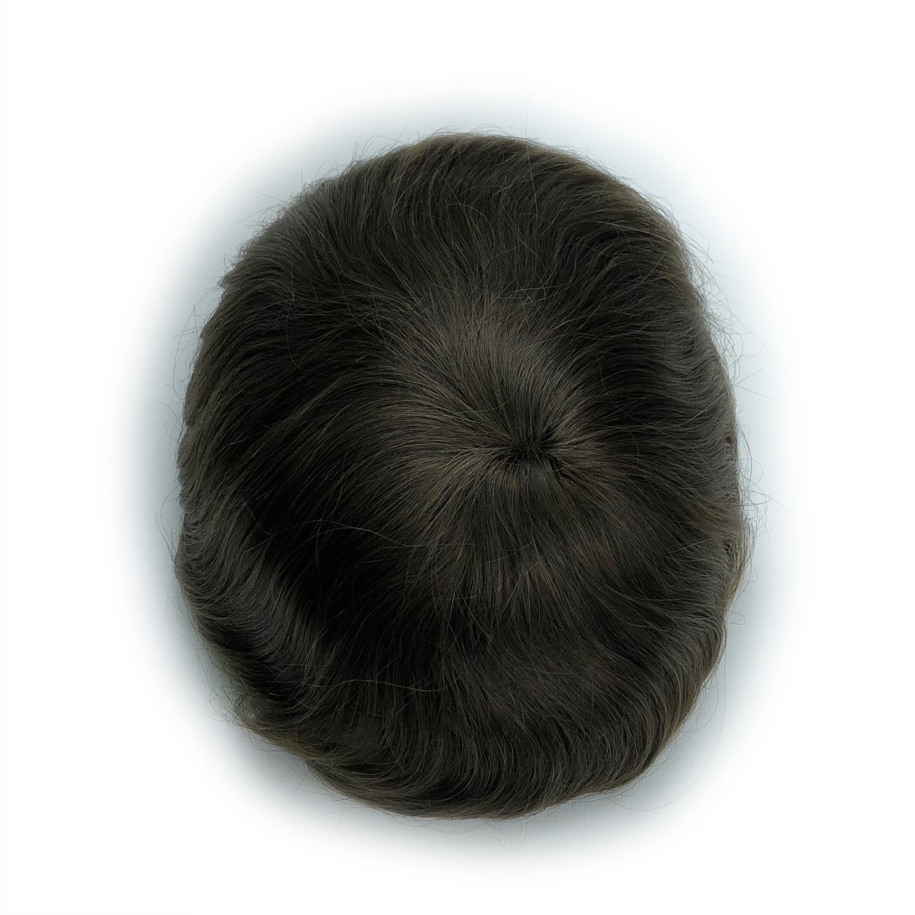 SKIN-Custom Order Human Hair Skin V-loop #5 Men toupee