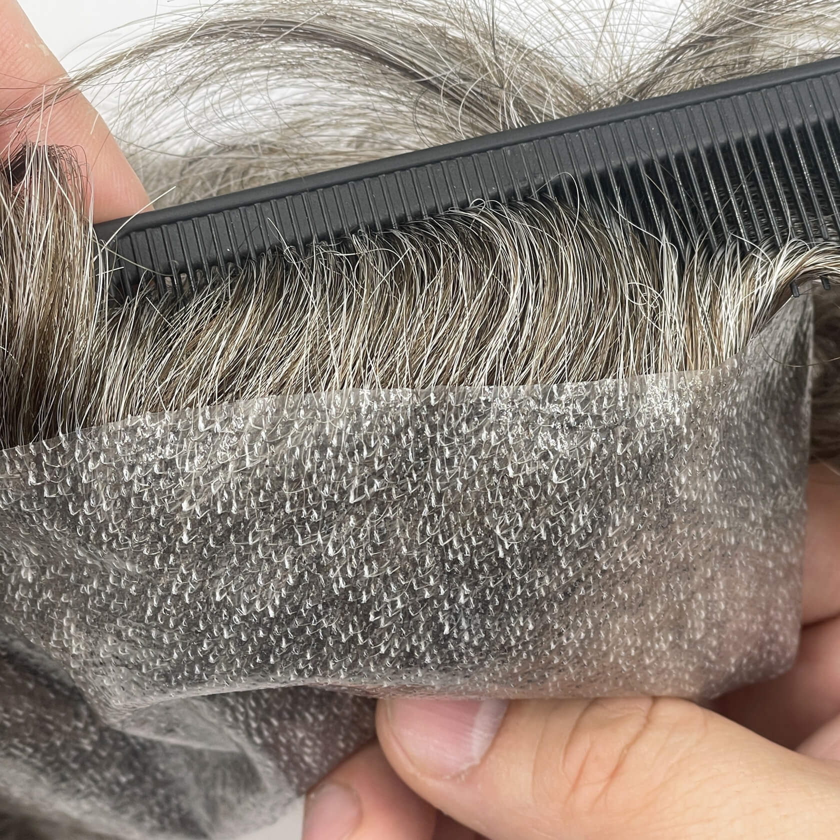 Men toupee | AUS style 320# | French Lace with Thin Skin Perimeter | Guloor Hair