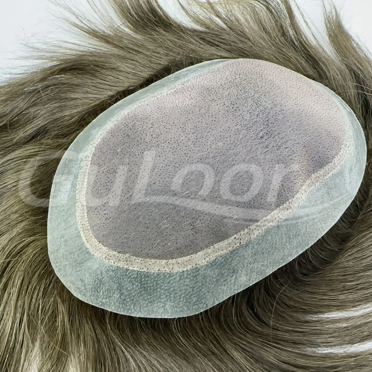 Custom Order Fine Mono Men's toupee 110% Density Made By Template