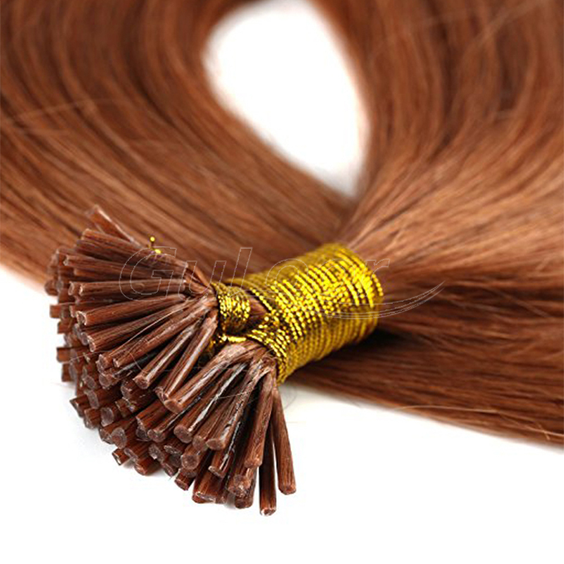 Super Soft Hair Extention Thick Bottom Keratin I Tip hair