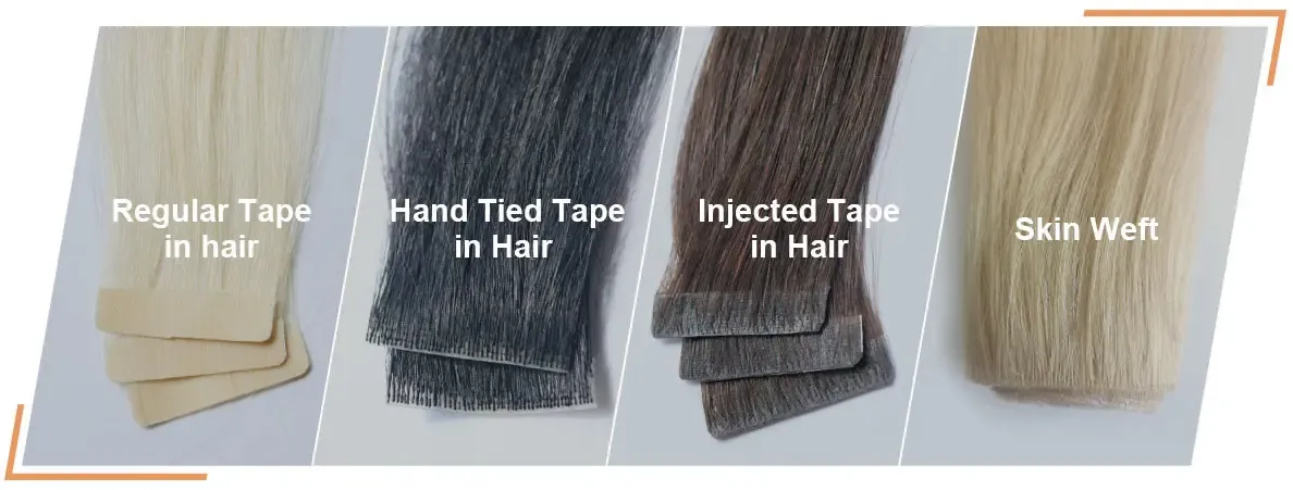 Tape In Hair Extensions Wholesales 100% human Hair Extensions