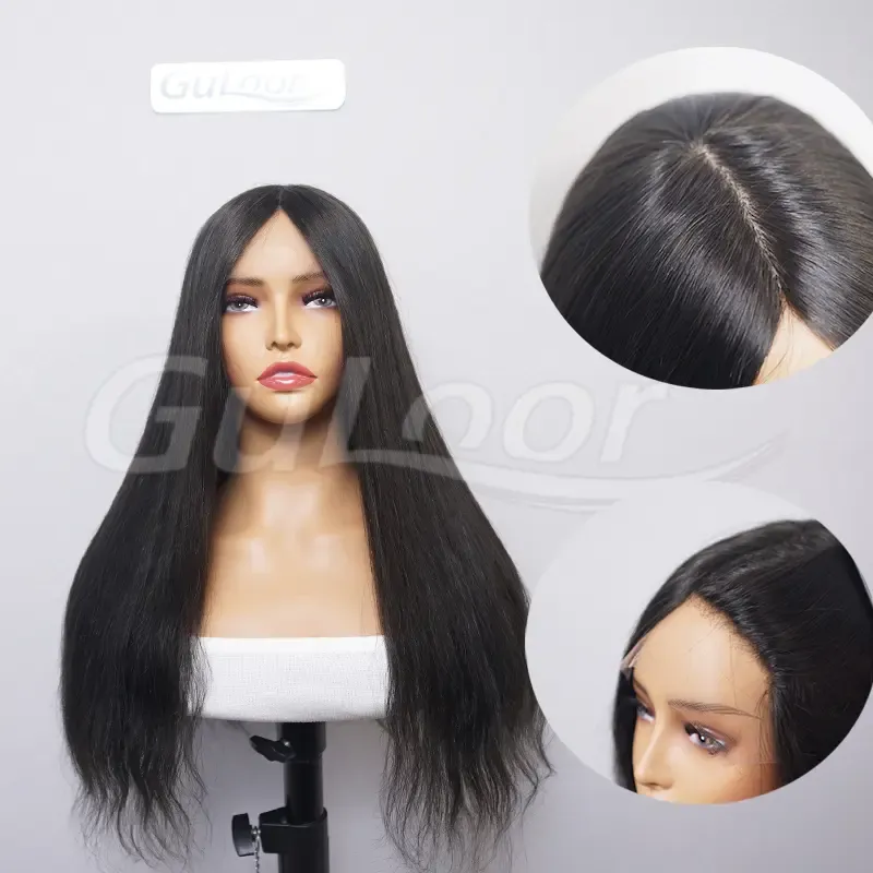 Jewish wig Silk Top Front Lace Virgin hair 16 " #N4 | Guloor Hair