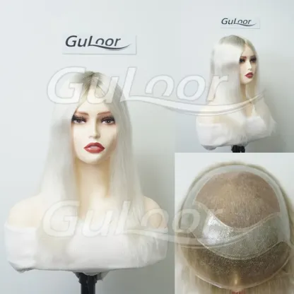 High Quality Women's Topper Mono Top 16 Inches | Guloor Hair