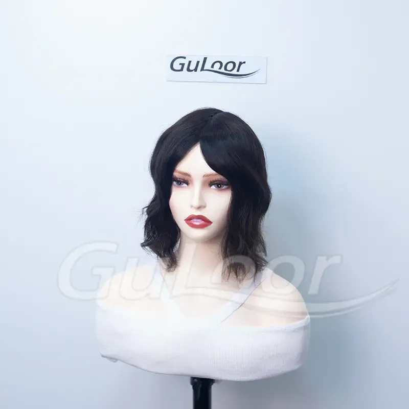 Hard lace topper Color #1B Human Women's Topper  | Guloor Hair