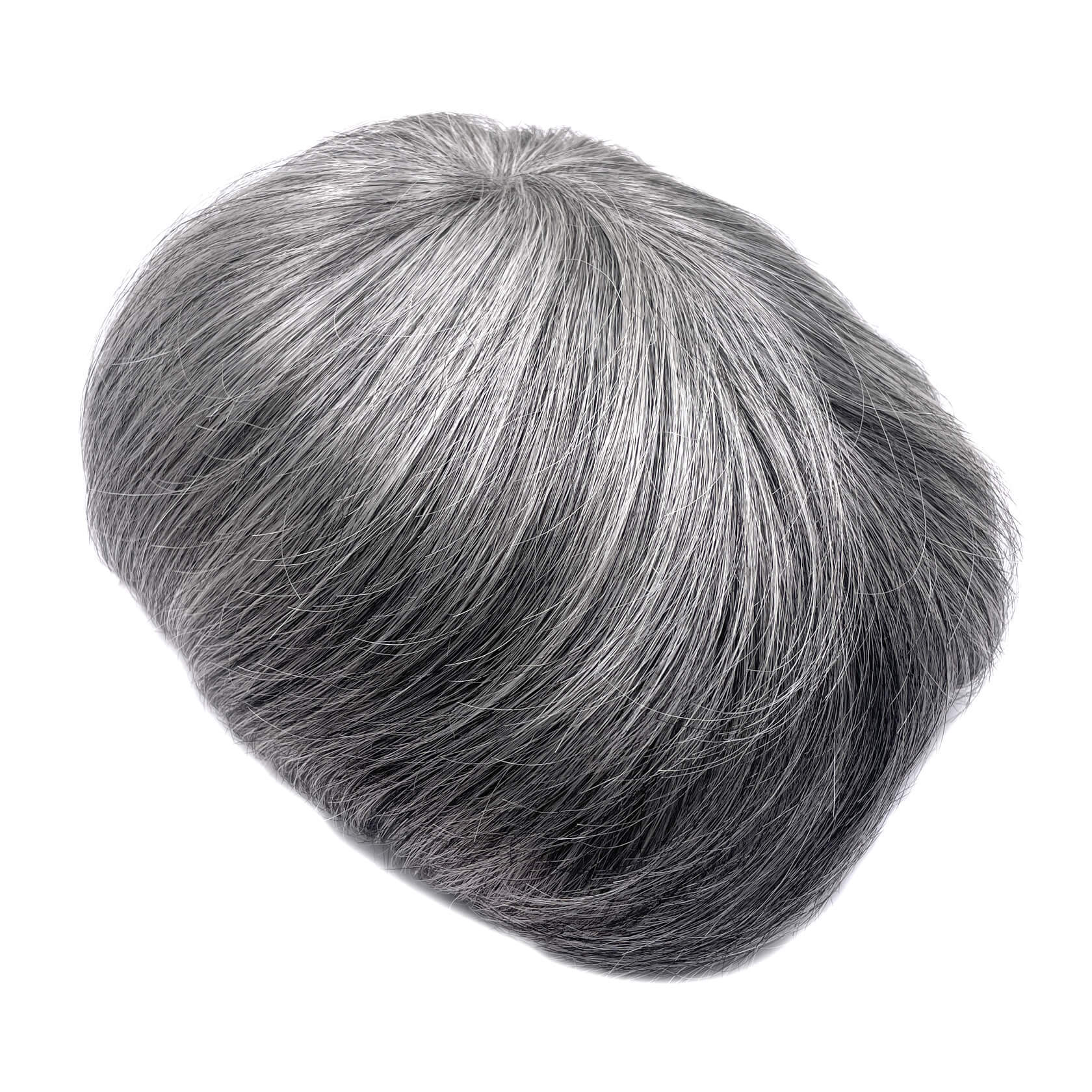 Custom Order Fine Mono WIth Upu Men's toupee