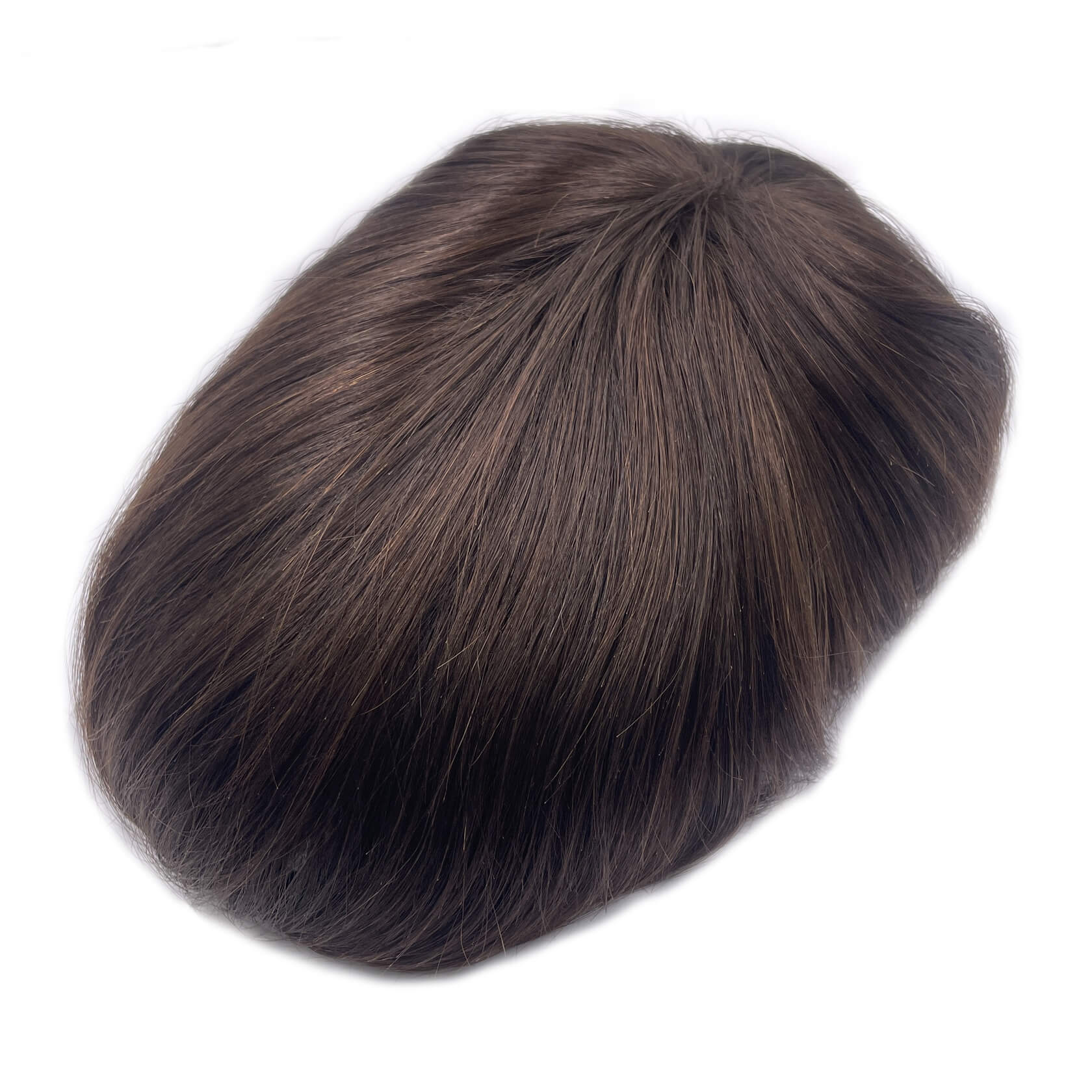 SKIN-Custom Order Human Hair Skin V-loop #2 Men toupee