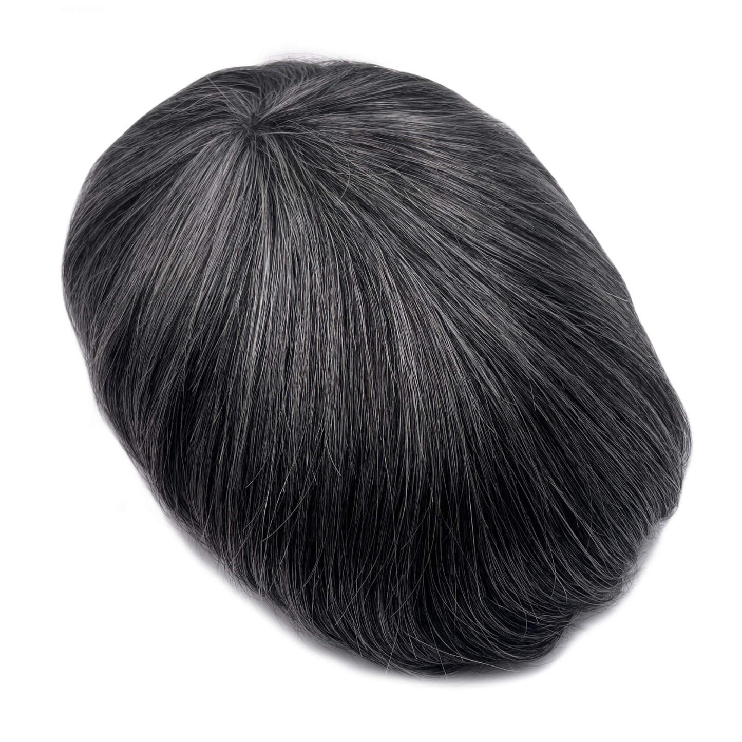 SKIN-Custom Order Human Hair Skin V-loop Natural black Men toupee
