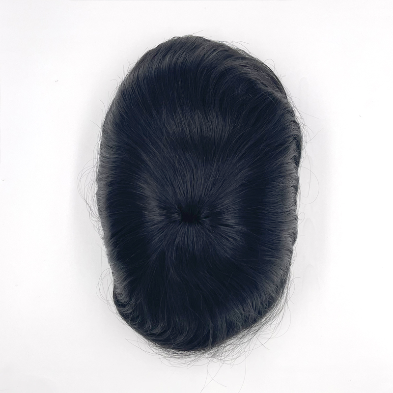 French Lace hair system | A8 | Lace Front Men's Hairpieces | Guloor Hair