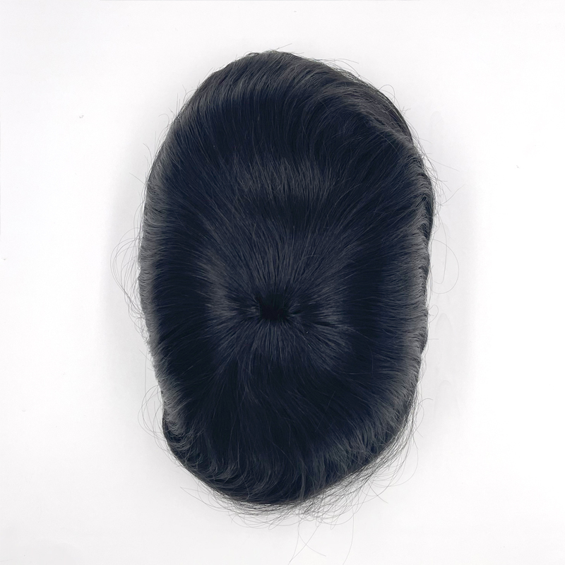 French Lace hair system | A8 | Lace Front Men's Hairpieces | Guloor Hair