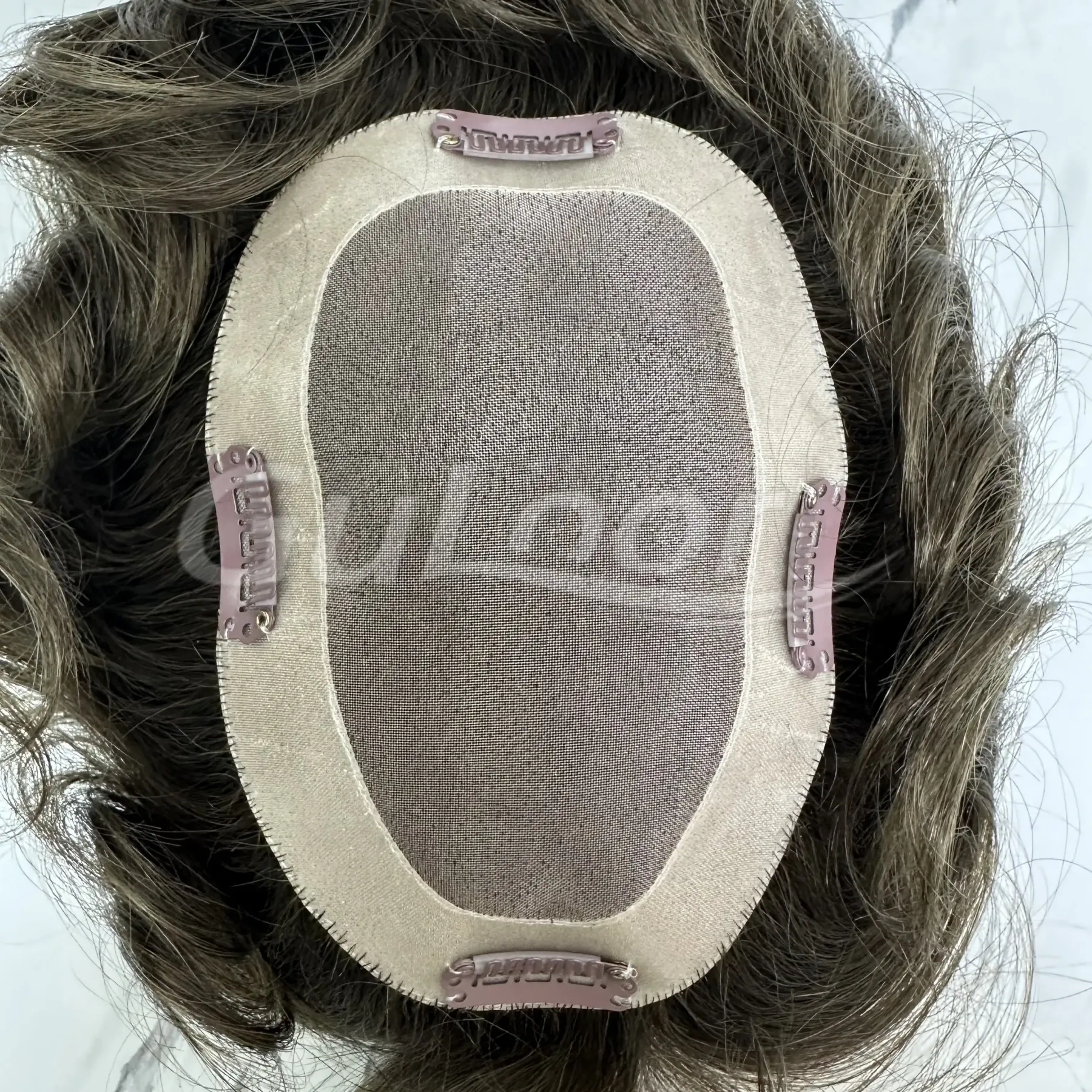 Fine mono topper Color #5 Human Women's Topper  | Guloor Hair