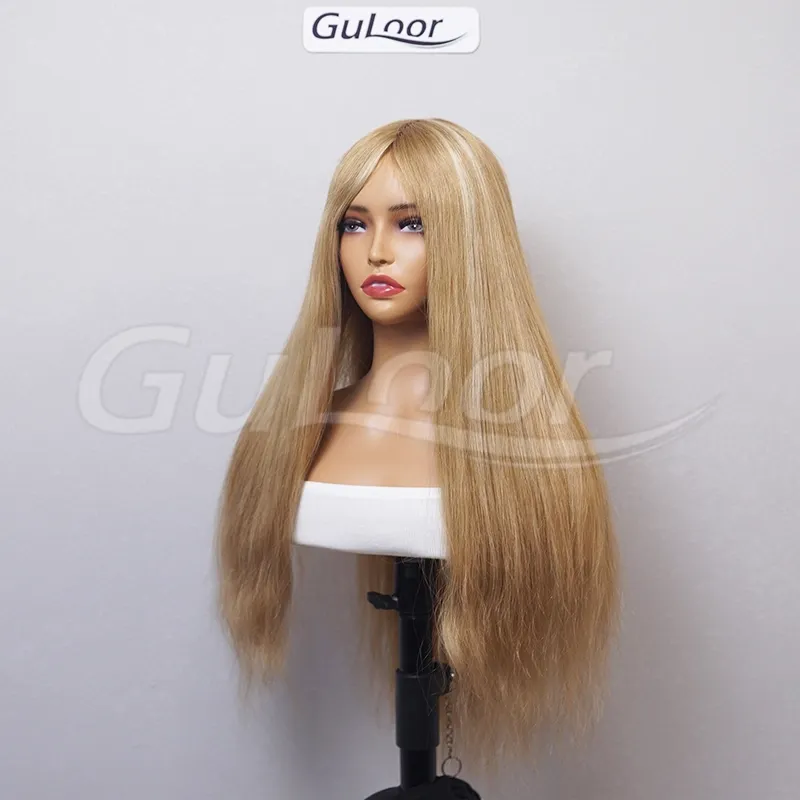 Custom Jewish Wig Silk Top Full Hand Tied Made | Guloor Hair
