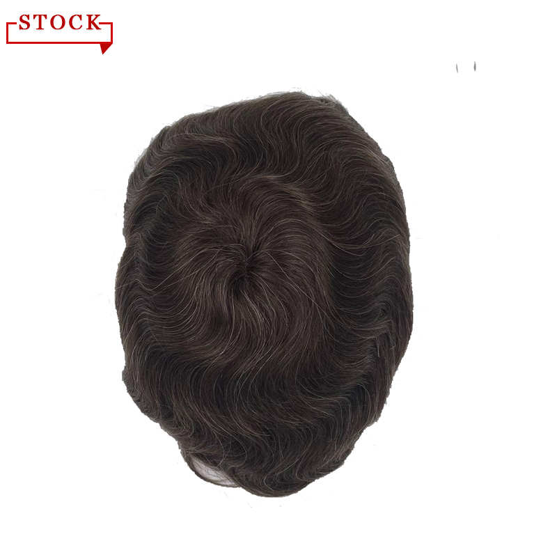 Wholesale Men Toupee In Stock #310 | French Lace Hair System  | Guloor Hair