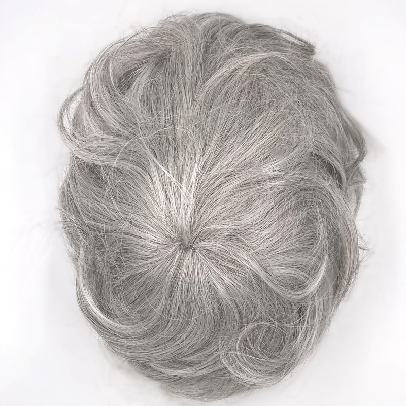 Custom | Fine Welded Mono with PU and French Lace Front Hair Replacement System