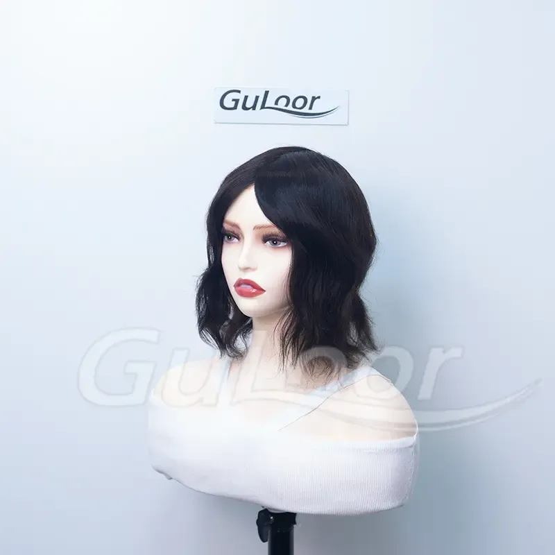 Hard lace topper Color #1B Human Women's Topper  | Guloor Hair