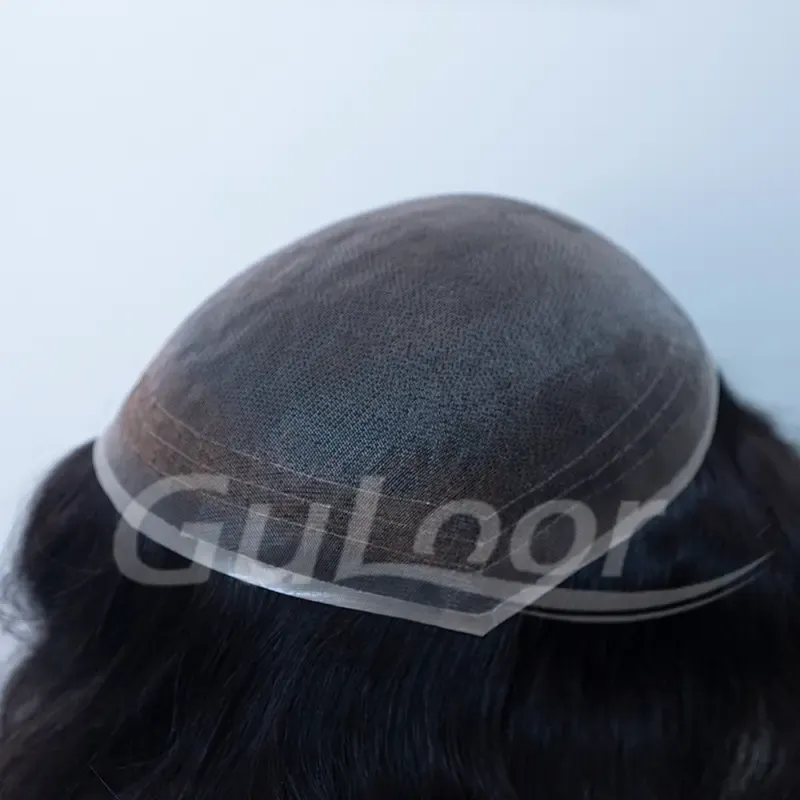 Hard lace topper Color #1B Human Women's Topper  | Guloor Hair