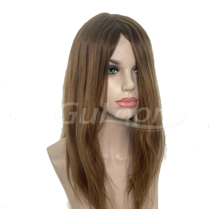 The best woman’s hair pieces injection wigs 8+27H Qingdao hairpiece factory
