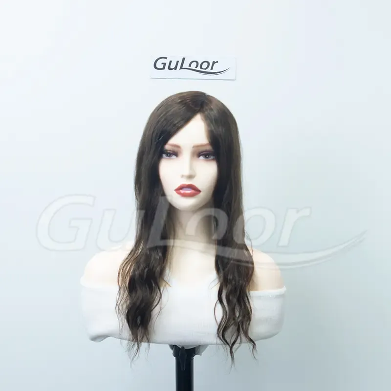 Human Hair topper Lace Top 16 Inches | Guloor Hair