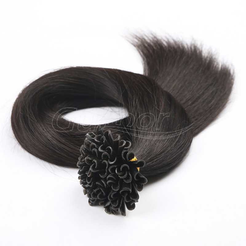 Double Drawn Russian Blonde U Tip Human Hair Extensions