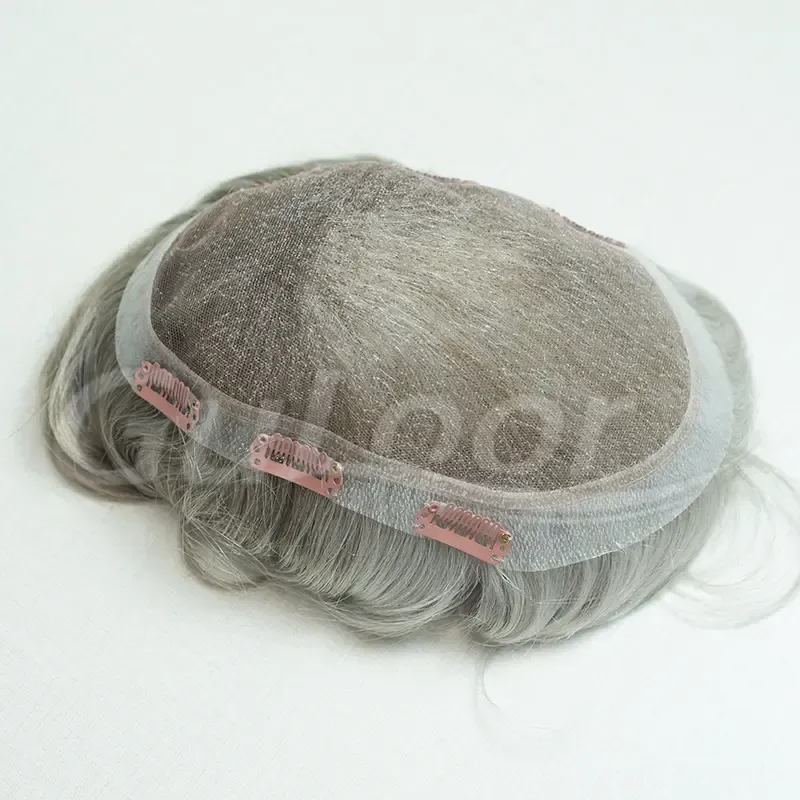 Hair replacement system Human Hair Custom Order-Guloor Hair