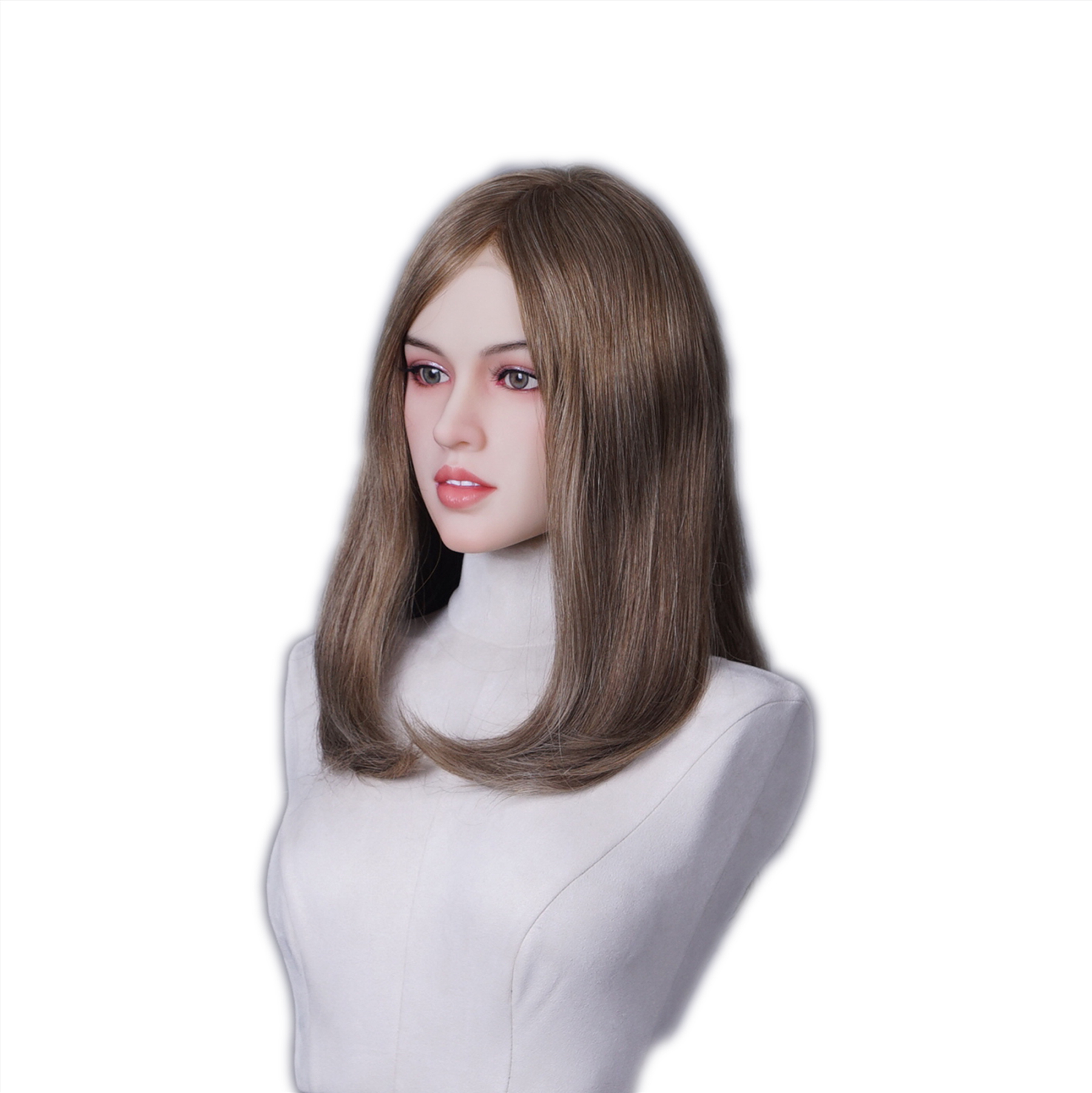 Jewish wig Silk Top Front Lace 14 Inches #16/10/8 | Guloor Hair